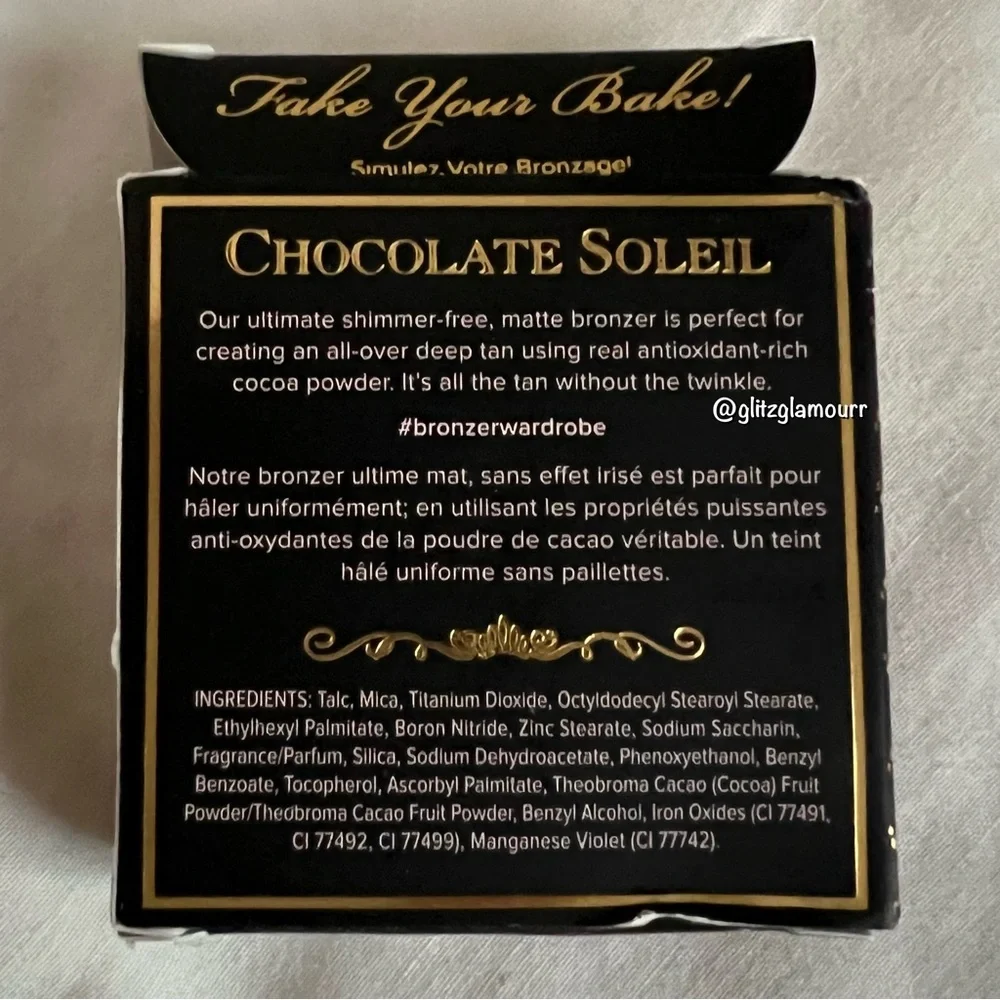 🍫Mini Too Faced Chocolate Soleil Bronzer🍫